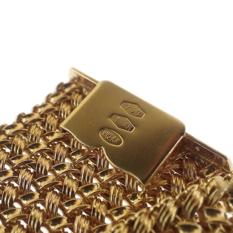 Image 8 of Vintage gold fantasy link bracelet.