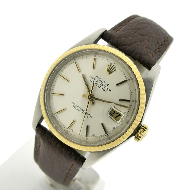 Image 6 of Rolex Datejust 1601; Vintage men's watch from 1967
