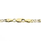 Image 5 of Two-tone gold navy link bracelet | 20 cm