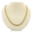 Image 1 of 8K Twisted Link Chain | 50cm