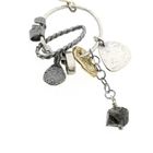 Image 4 of Silver earrings with a mix of pendants