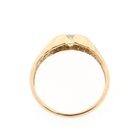 Image 5 of Gold solitaire ring with zirconia