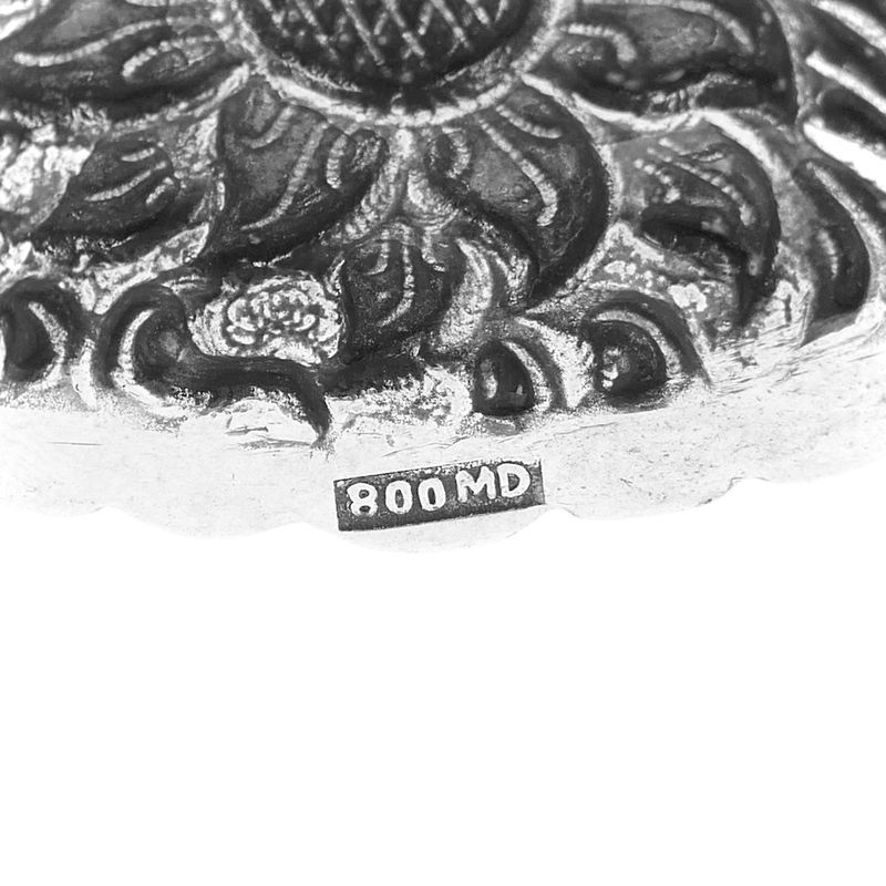 Image 4 of Silver Art Nouveau bracelet | Ø 68.5 mm