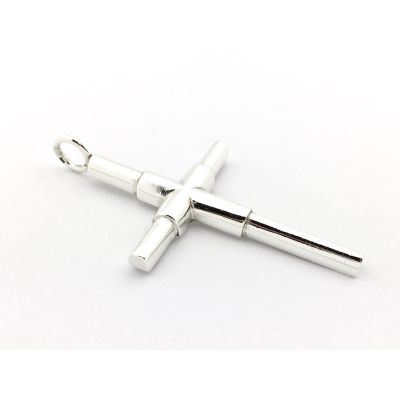 Silver cross; pendant Image 2 of Silver cross; pendant