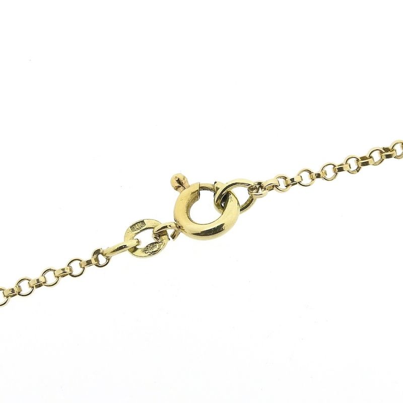 Image 4 of Gold jasseron link chain | 60.5 cm