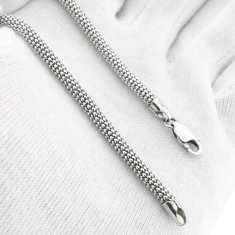 Image 8 of Silver Mesh Link Bracelet