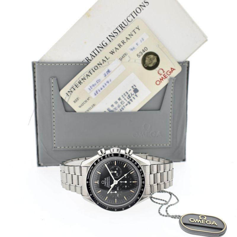 Image 8 of Omega Speedmaster Professional Moonwatch 3590.50.00; Chronograph men's watch (full set 1996)