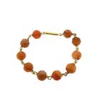 Image 2 of Gold bracelet with carnelian