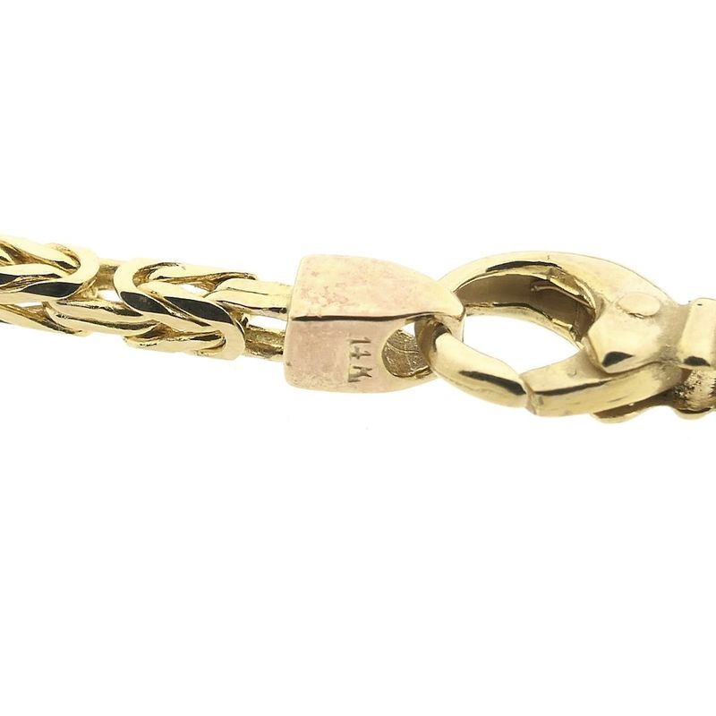 Image 5 of Gold square king chain