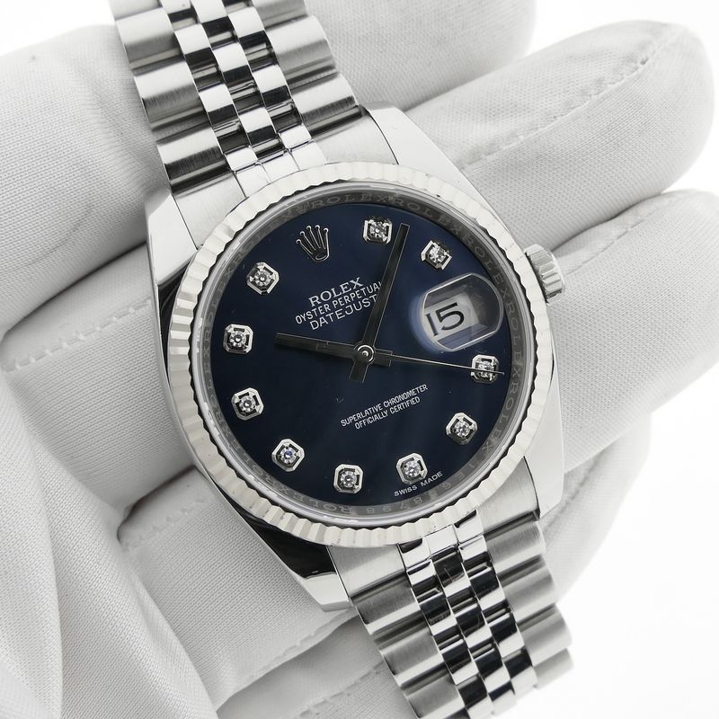 Image 15 of Rolex Datejust 36mm 116234; Automatic watch with diamond dial