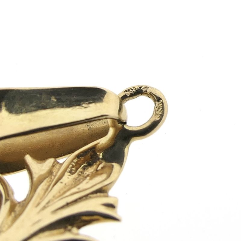 Image 8 of Gold pendant of 10 guilder coin Queen Wilhelmina 1925