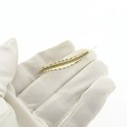 Image 6 of Vintage gold brooch of a feather
