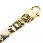 Image 6 of Two-tone gold navy link necklace; Men | 61 cm