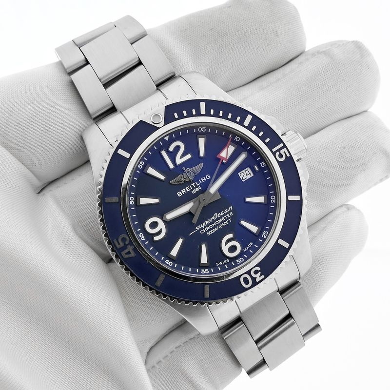 Image 7 of Breitling Superocean Automatic 42 A17366; Men's diving watch