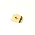 Image 5 of Bicolor gold stud earrings with diamond | 0.02 ct.