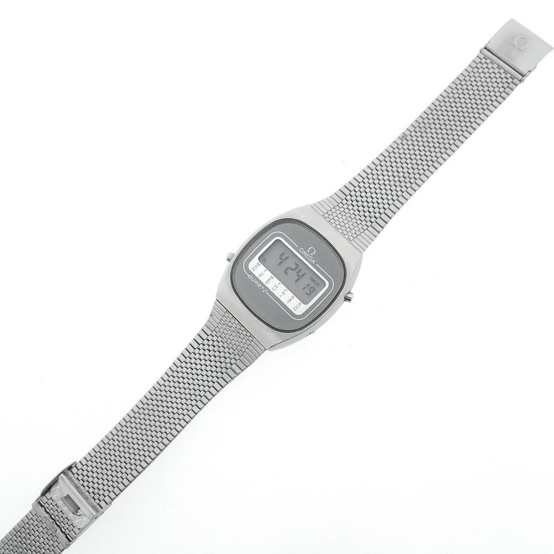 Image 13 of Omega Quartz Digital; Vintage LCD watch