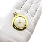 Image 9 of Omega vintage pocket watch 1181SC; 18k yellow gold, caliber 600 'Central Seconds'