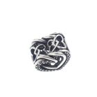 Image 3 of Pandora Moments charm; Silver; Sparkling Entwined Hearts