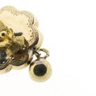 Image 7 of Two-tone gold pendant of a hat bell | Antique