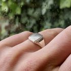 Image 6 of Silver signet ring