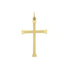Image 1 of Gold pendant of a cross