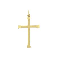 Gold pendant of a cross