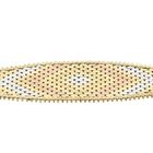 Image 6 of Vintage Tricolor Gold Panther Link Bracelet