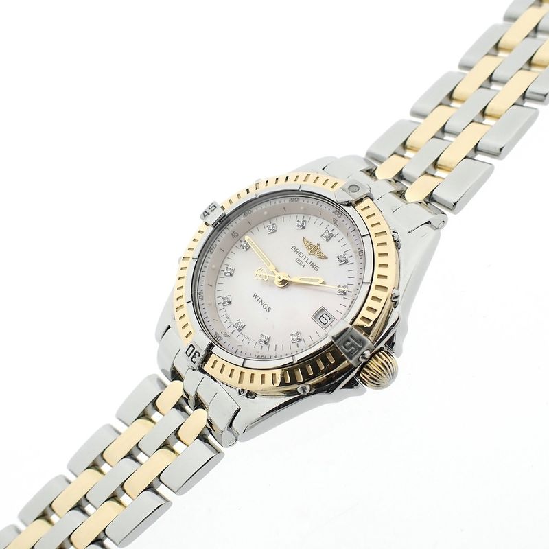Image 1 of Breitling Wings 'Mother of Pearl'; Women's watch with diamonds