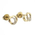 Image 5 of Gold stud earrings with diamonds | 0.02 ct.