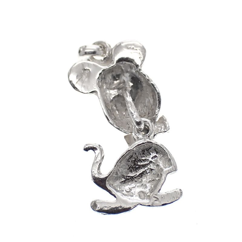 Image 4 of Silver pendant; Rabbit