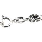 Image 3 of Silver Twisted Chain Bracelet