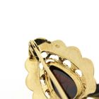 Image 9 of Antique gold brooch with garnet