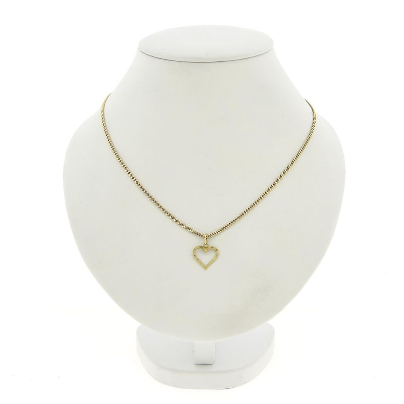 Image 3 of Gold pendant of a heart