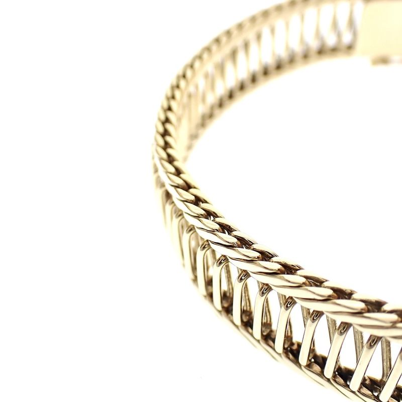 Image 5 of Vintage gold fantasy link bracelet