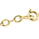 Image 5 of Tricolor gold navy link necklace | 51 cm