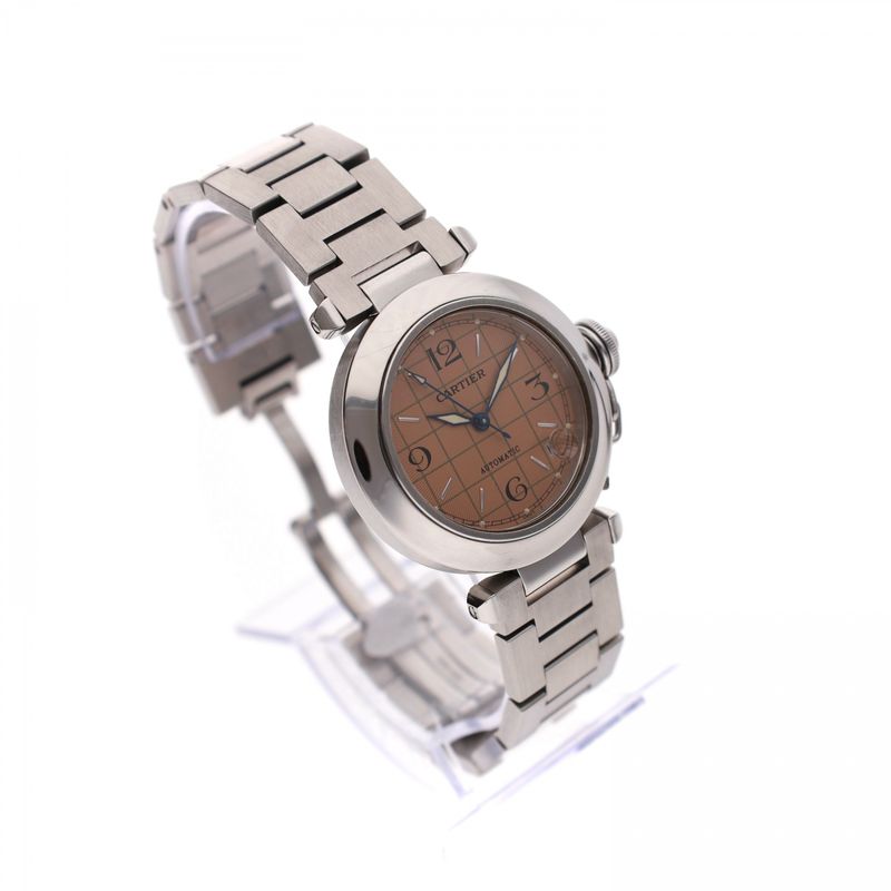 Afbeelding 4 van Cartier Pasha C ‘Salomon’ 2324 W31043M7; Automatisch Horloge