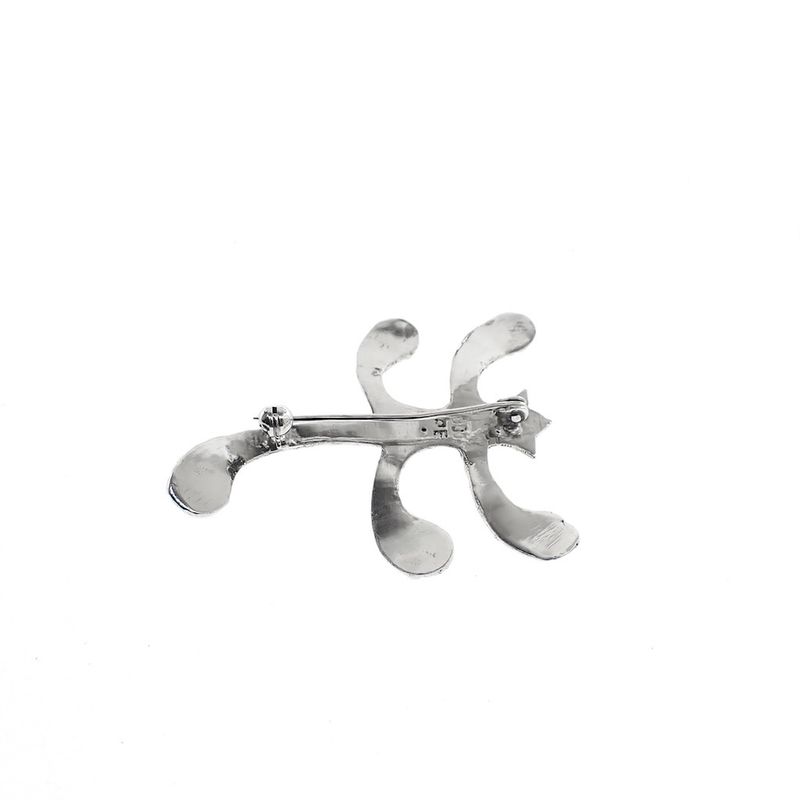 Image 4 of Silver dragonfly brooch | Djokja