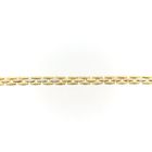 Image 3 of Tricolor gold fantasy link necklace