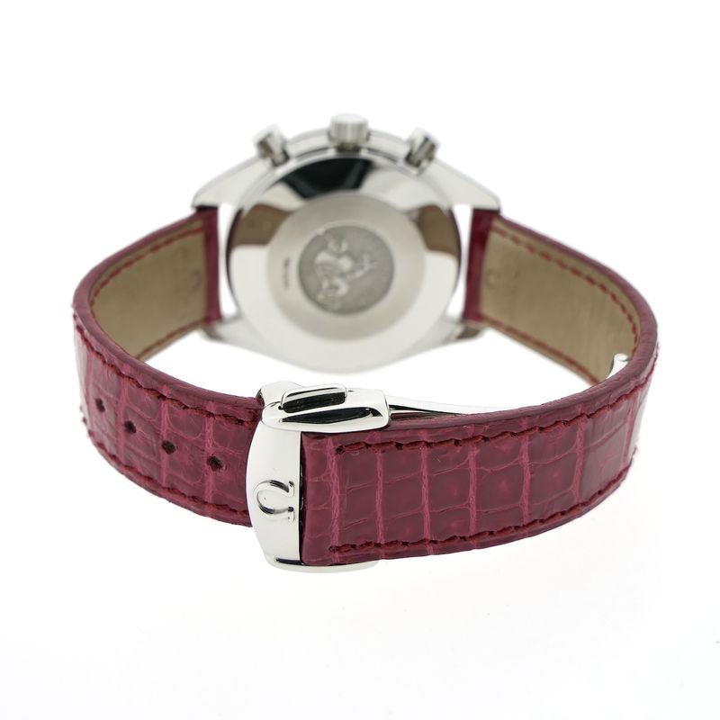 Image 13 of Omega Speedmaster Reduced 'Mother of Pearl' & Diamonds 3815.79.40; Chronograph watch