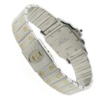 Image 14 of Cartier Santos Galbee; 18k. gold/steel watch