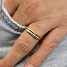 Image 9 of Two-tone gold ring