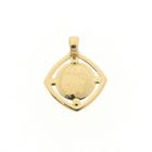 Image 1 of Gold pendant with the face of Jesus