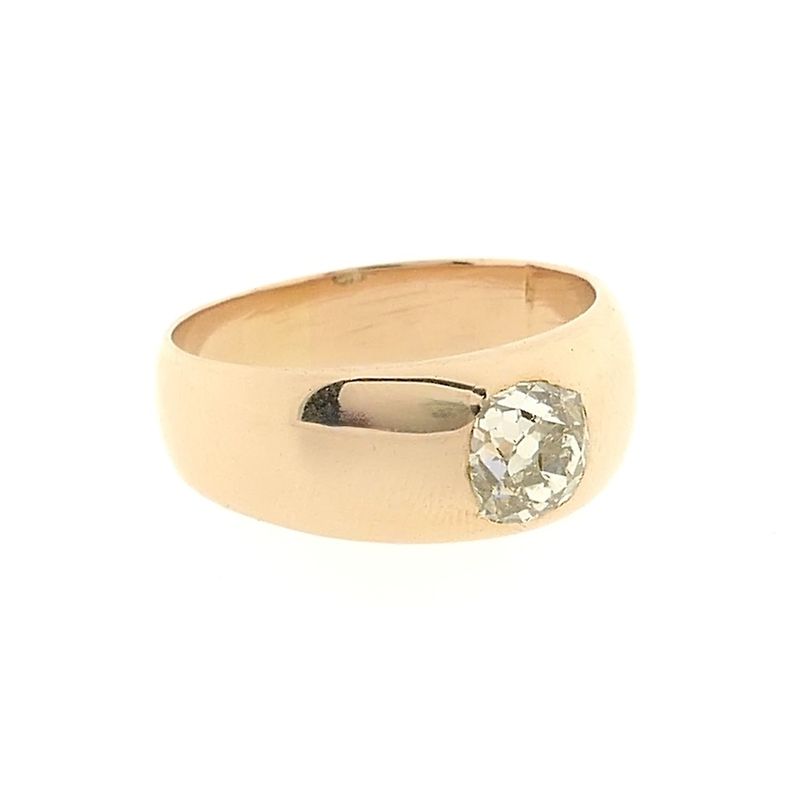 Image 9 of Rose gold solitaire ring with diamond