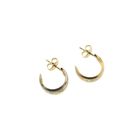 Image 7 of Two-tone gold stud earrings