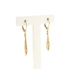 Image 4 of Gold stud earrings with zirconia