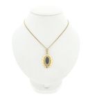 Image 8 of Vintage gold pendant with garnet