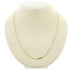 Image 1 of Gold chain with bars | 50.5 cm