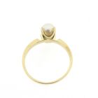 Image 5 of Gold ring with pearl