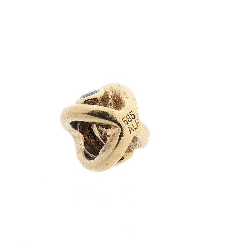Image 4 of Pandora Charm; Gold; Zirconia Eye