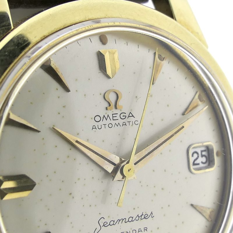 Image 20 of Omega Seamaster Calendar Automatic 2849SC; Vintage 14k gold watch